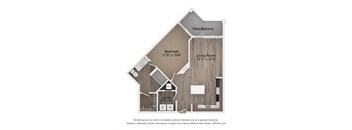 floor plan  at Tapestry Forest Creek Apartments in Collierville, TN