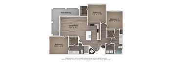 floor plans  at Tapestry Forest Creek Apartments in Collierville, TN