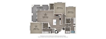us census designated place floor plan  station a apartments  670 sq ft