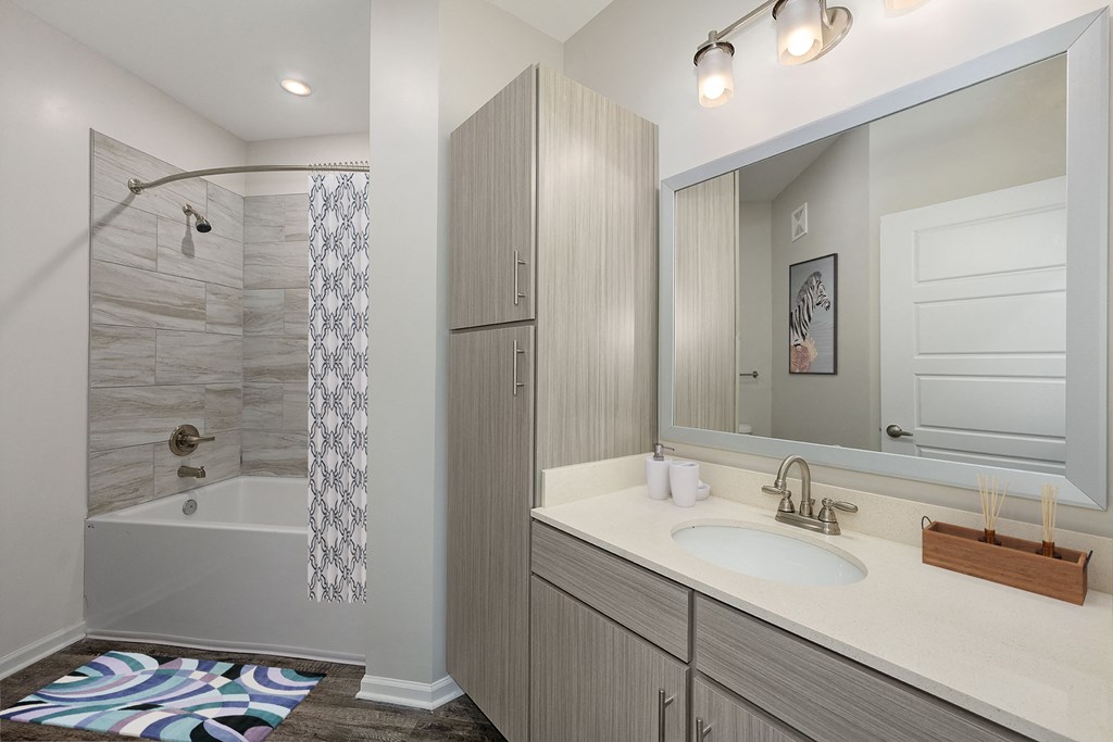 Luxurious Bathroom at Tapestry Ridge in Covington, KY
