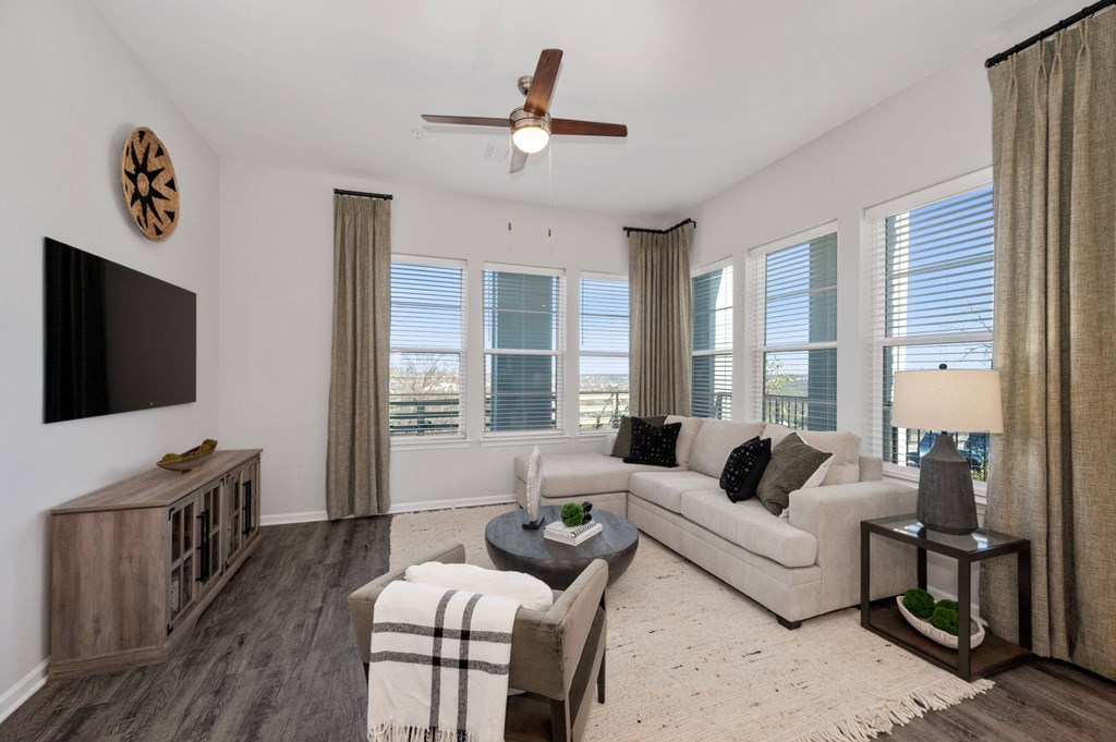 Living Room at Tapestry Ridge in Covington, Kentucky