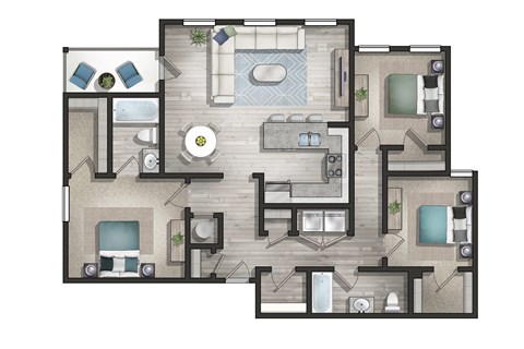 The Reserve of Foley Apartments Homes in Foley Alabama