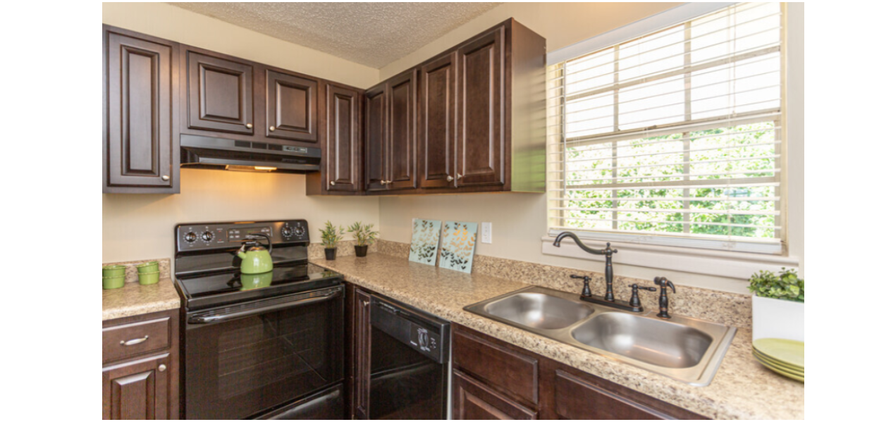 Townview Apartments Two Bedroom Kitchen