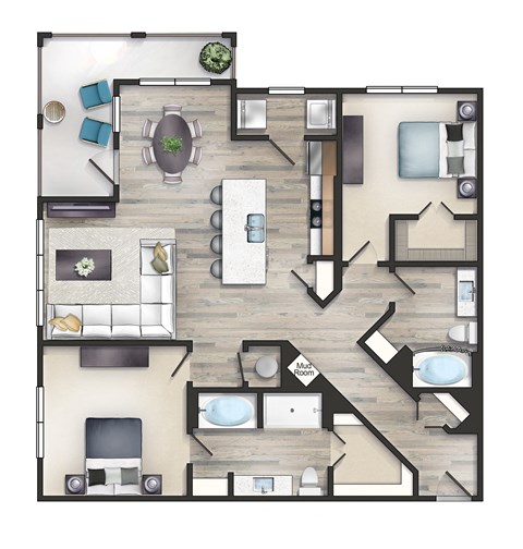 Sawgrass Point Apartments at 2163 South Veterans Blvd. Gonzales, LA 70737