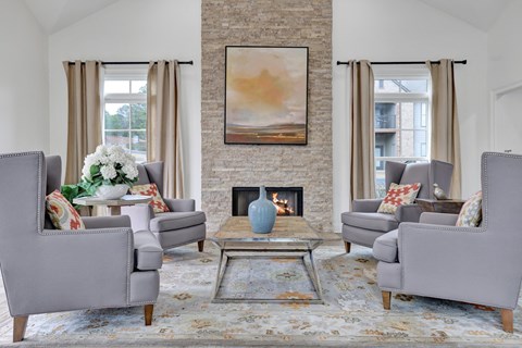 Community clubhouse at Village at Caldwell in Birmingham, AL