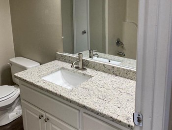 renovated bathrooms at Ascent Jones Apartments in Huntsville, Alabama - Photo Gallery 10