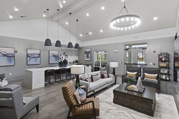 modern clubhouse and resident space Tapestry Northridge Apartments in Jackson, MS - Photo Gallery 15