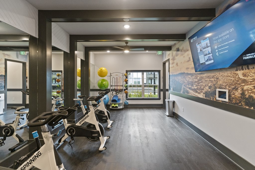 24-hr exercise facility Tapestry Northridge Apartments in Jackson, MS