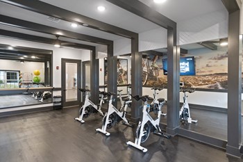 fitness center at Tapestry Northridge Apartments in Jackson, MS - Photo Gallery 5