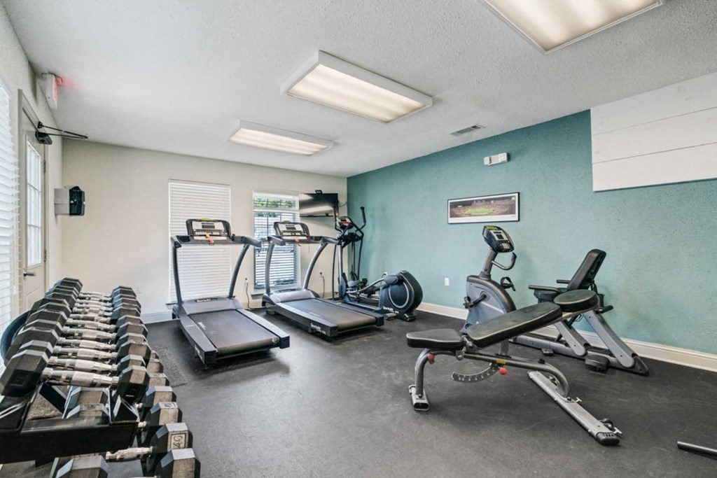 Fitness Center Fitness Center at Retreat at Brightside, Baton Rouge, LA