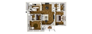 a floor plan of a house
