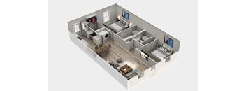 Cottages at Oak Grove Dairy Huntsville Alabama Apartment Homes