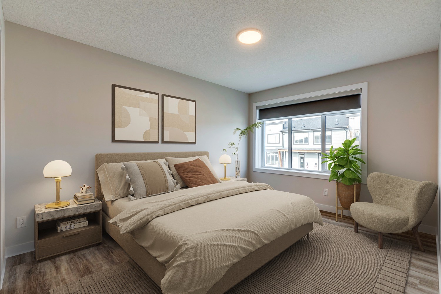 3 bedroom house - Sage Pointe Townhomes, Calgary - unit 108 3