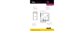 A living space advertisement for a 3 bedroom, 2.5 bathroom apartment with a garage.