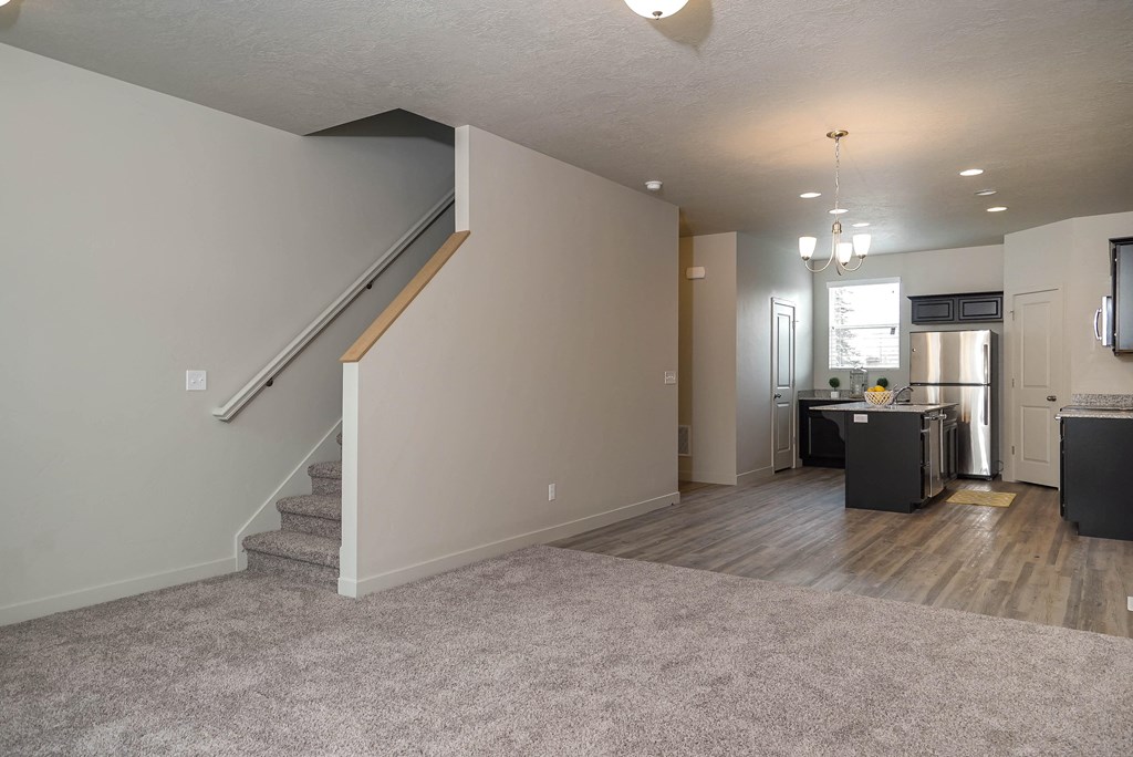 village at church and living area