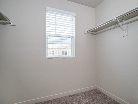 bedroom walk in closet