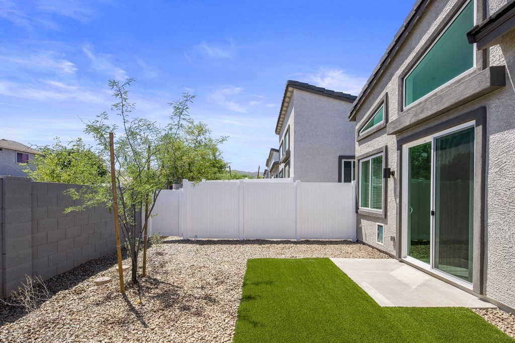 Linq at south mountain private backyard