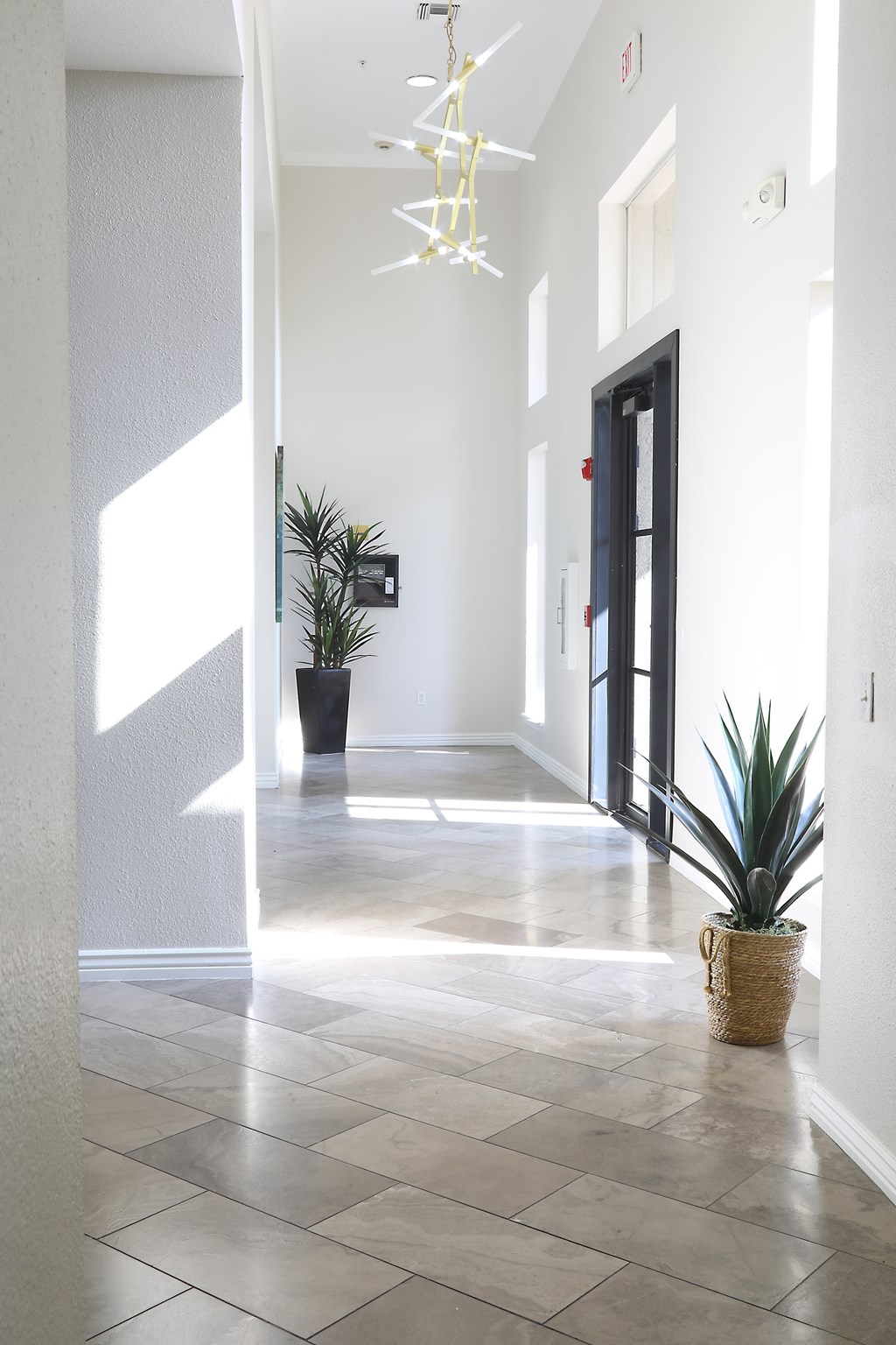 Leasing office entrance