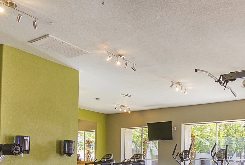 Fitness Center Fitness Center equipped with Weight Machines and Cardio Equipment