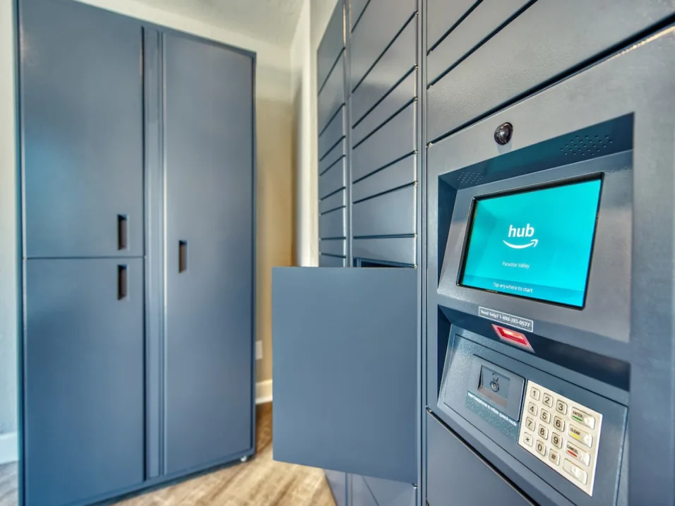 Safe and Secure Package Receiving Lockers at Enclave at Paradise Valley, Phoenix, Arizona 85032