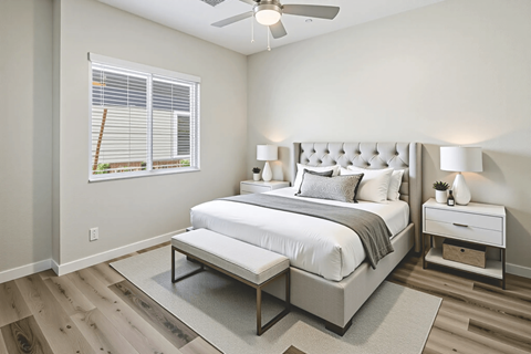 Bright Bedroom at LINQ at South Mountain, Arizona