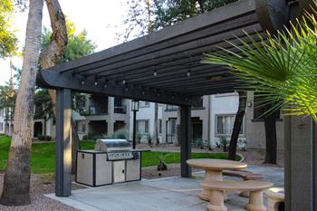 Barbecue And Grilling Station at Sky at P83, Peoria