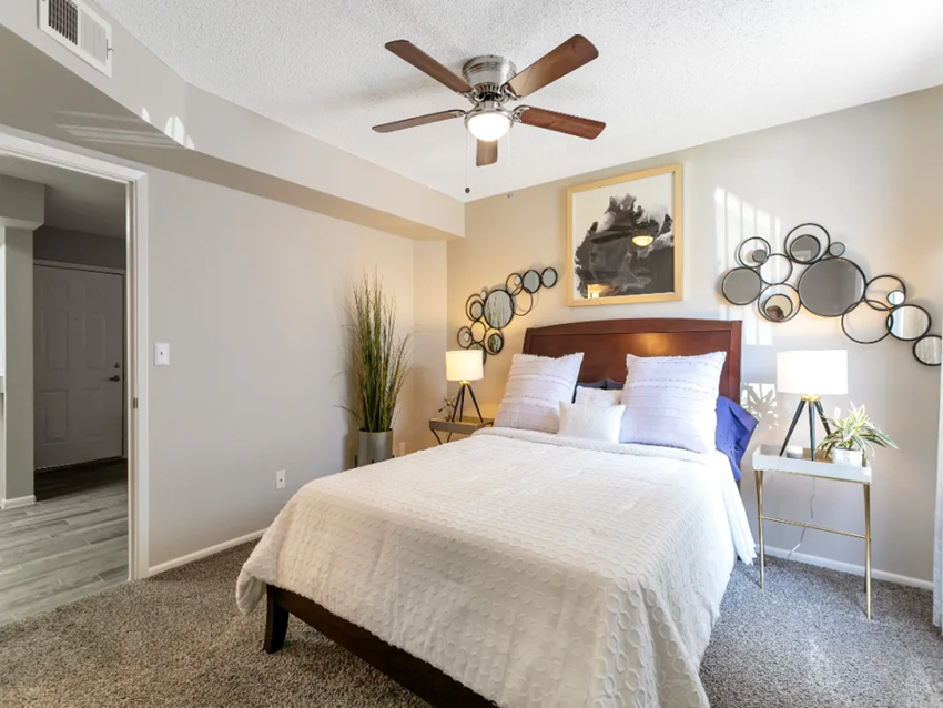 Enclave Model Unit Relaxing Bedroom Space at Enclave at Paradise Valley, Phoenix, AZ - Photo Gallery