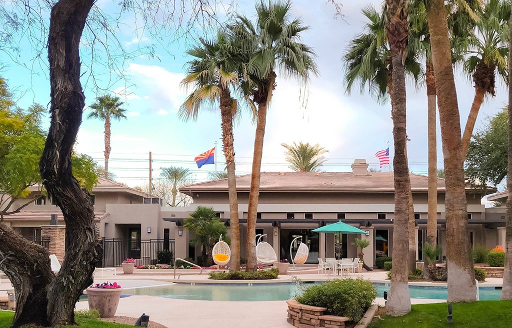 Pool And Sundecks at Sky at P83, Peoria, Arizona