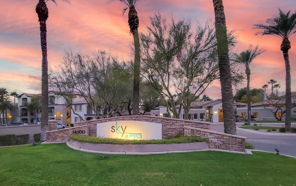 Property Signage at Sky at P83, Arizona