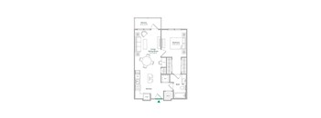 A11 Floor Plan at The Ace, Virginia
