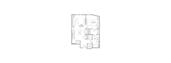 A13 Floor Plan at The Ace, Richmond, VA 23230