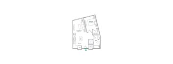 A3 Floor Plan at The Ace, Richmond Virginia