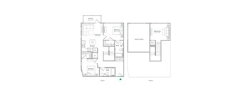 B4Loft Floor Plan at The Ace, Richmond, 23230