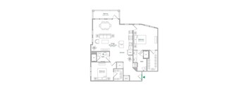 B6 Floor Plan at The Ace, Virginia
