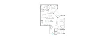 B7 Floor Plan at The Ace, Virginia, 23230