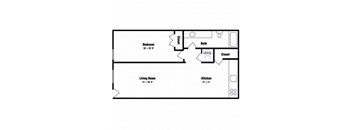 1 Bedroom/1 Bathroom