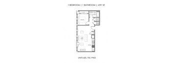 One Bedroom One Bath