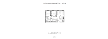 Two Bedroom - Two Bath