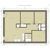 Three Bedroom One Bath