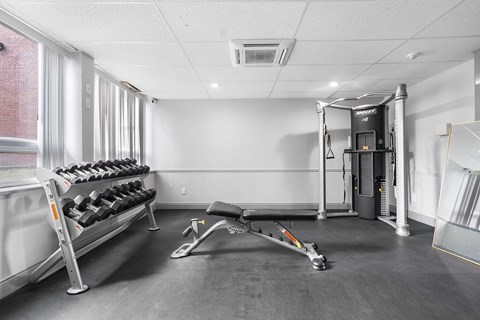 the gym at the adelaideelaide student apartments