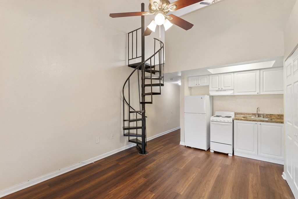 Living Room Kitchen Area