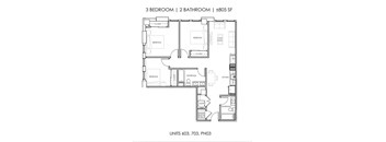 Three Bedroom Two Bath Medium