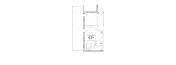1 Bedroom 1 Bath with Balcony