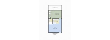 Brookfield floor plan 1BR