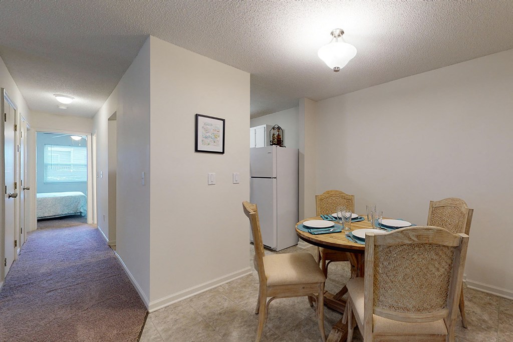 Ashton Woods dining room and hallway