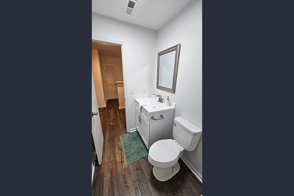 a small bathroom with a toilet and a sink
