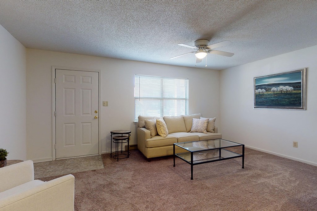 Wesley South and Brookfield 1BR living room