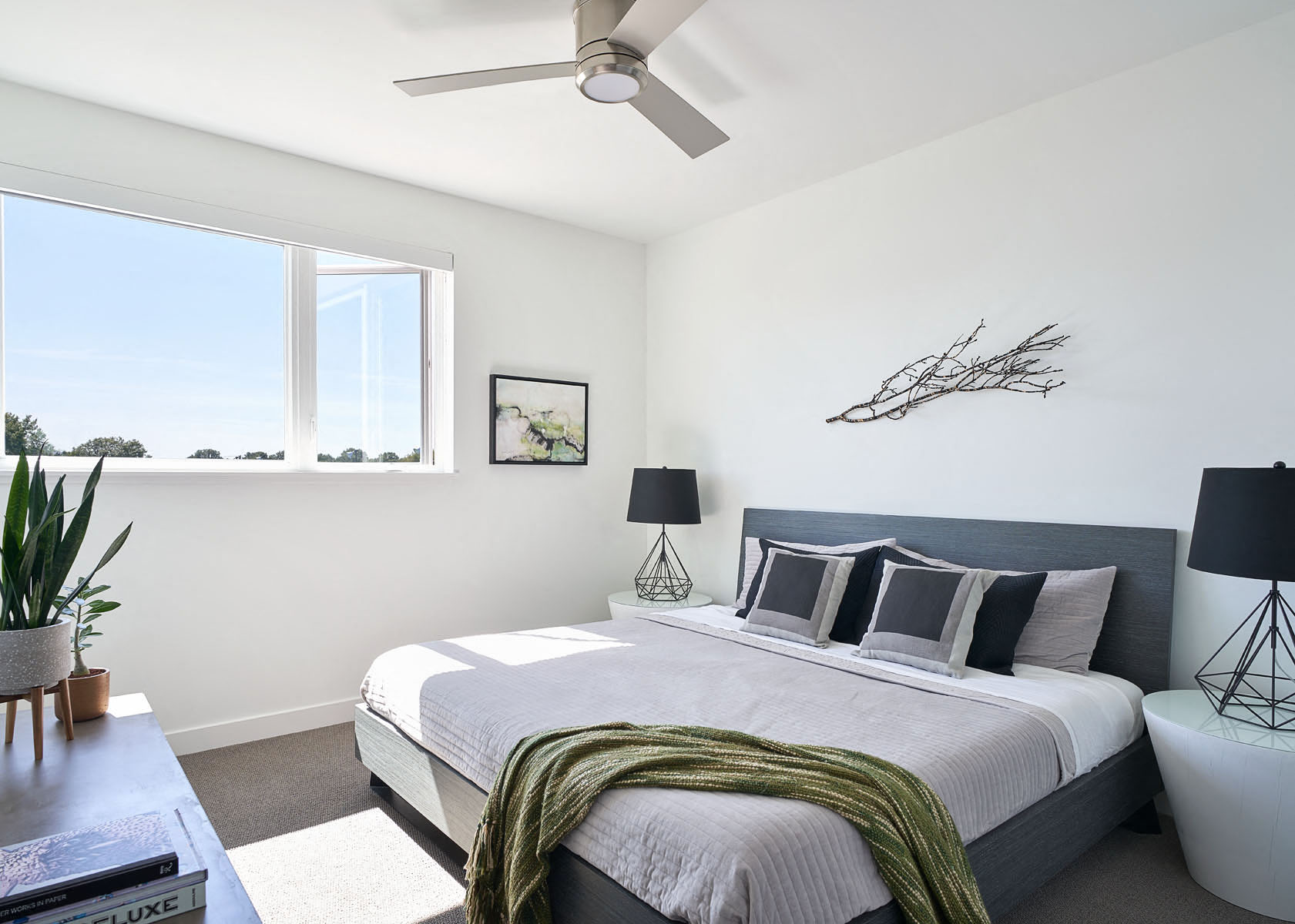 Huge Bedroom and Walk-in Closet Two Bedroom Two Bathroom Floor Plan