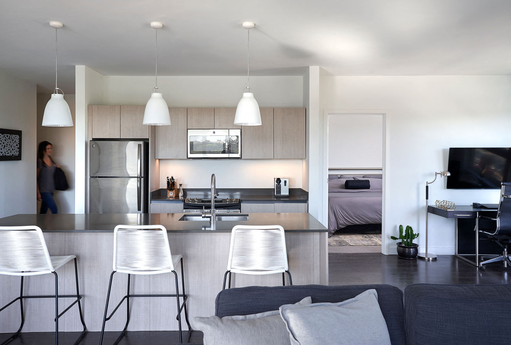 Incredible Kitchen Island Three Bedroom Floor Plan