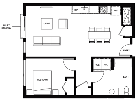 701 5th Ave N Studio-2 Beds Apartment for Rent - Photo Gallery 55